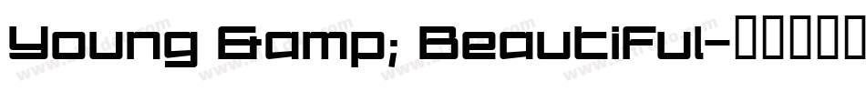 Young & Beautiful字体转换